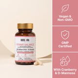 Gut health Femme balance Probiotics-Feminine Health - Bodied By Vira